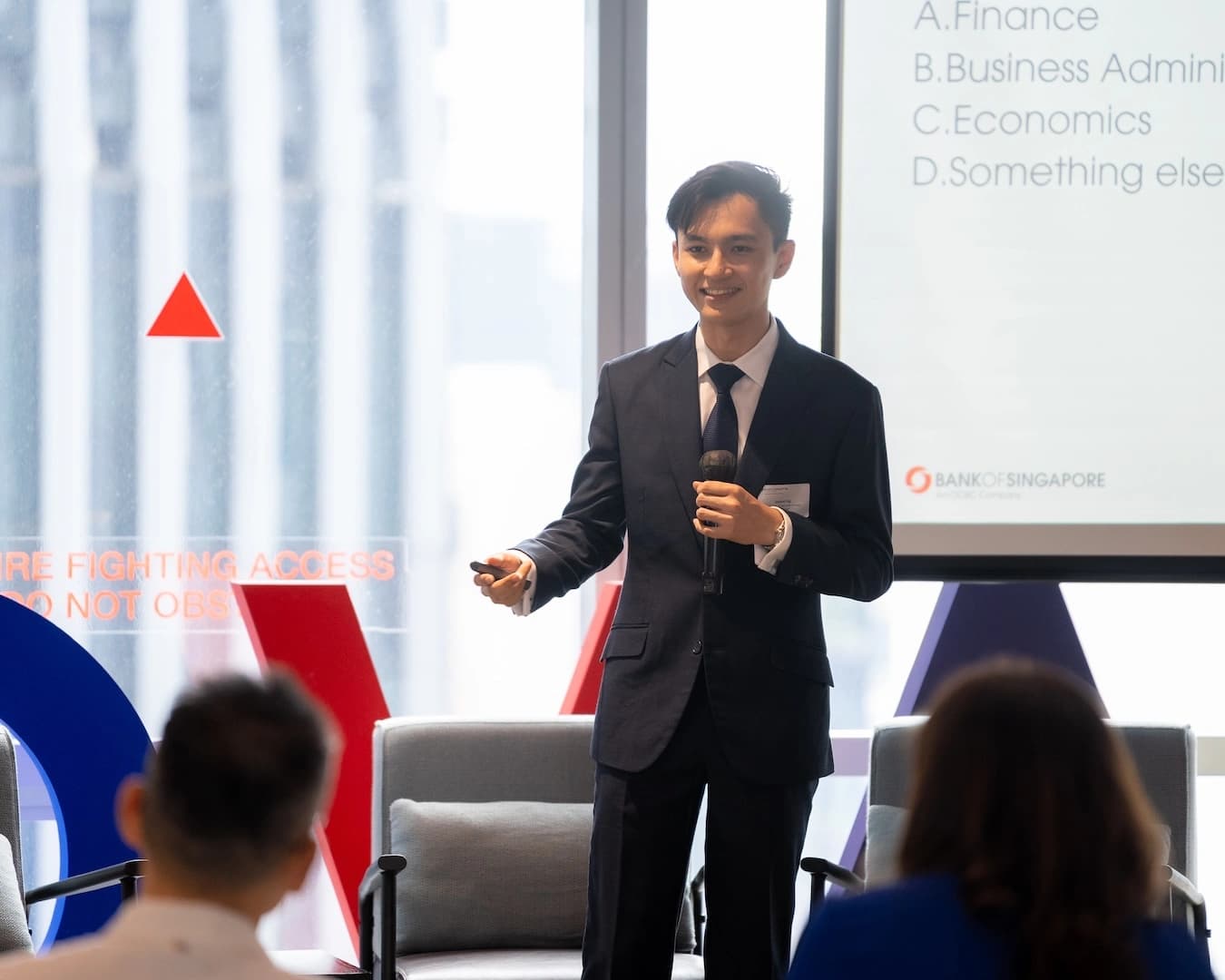 Invited back to Bank of Singapore