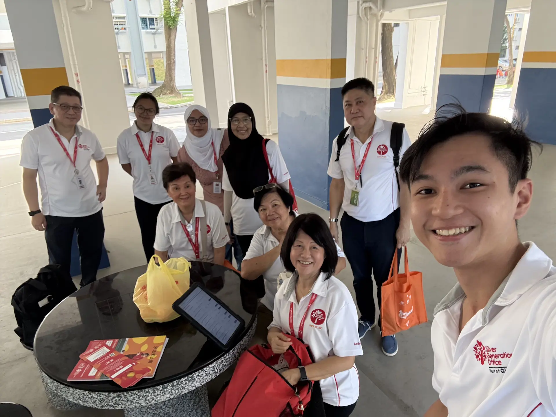 Volunteered with Silver Generation Office